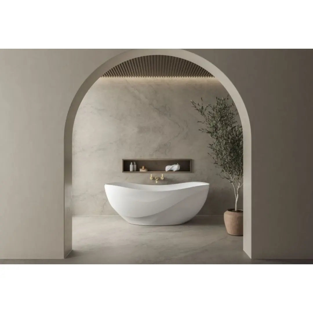 Seros QUARRYCAST® Freestanding 1800mm Bath Victoria + Albert