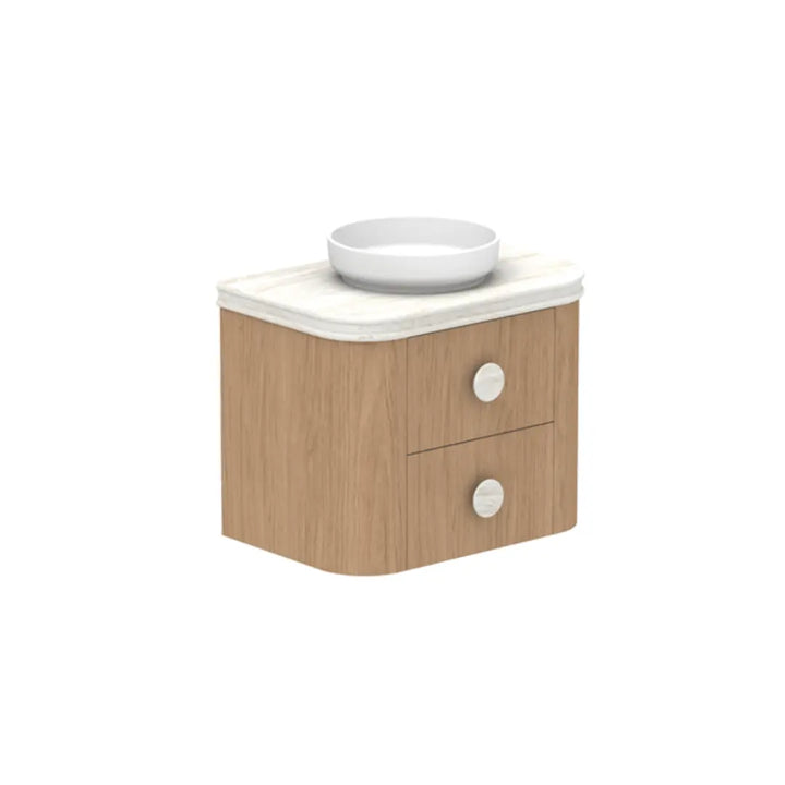 Thea Curved Vanity with 60mm Durasein Royale Benchtop ADP