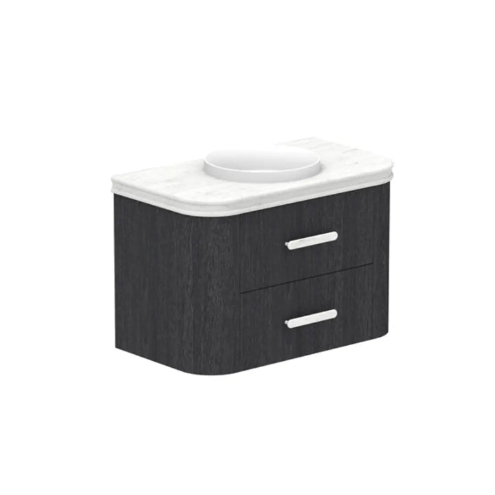 Thea Curved Vanity with 60mm Durasein Royale Benchtop ADP