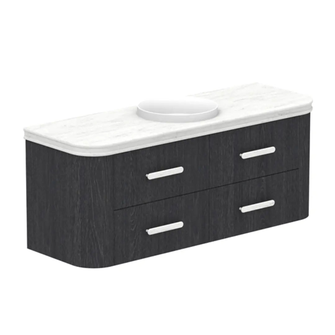 Thea Curved Vanity with 60mm Durasein Royale Benchtop ADP