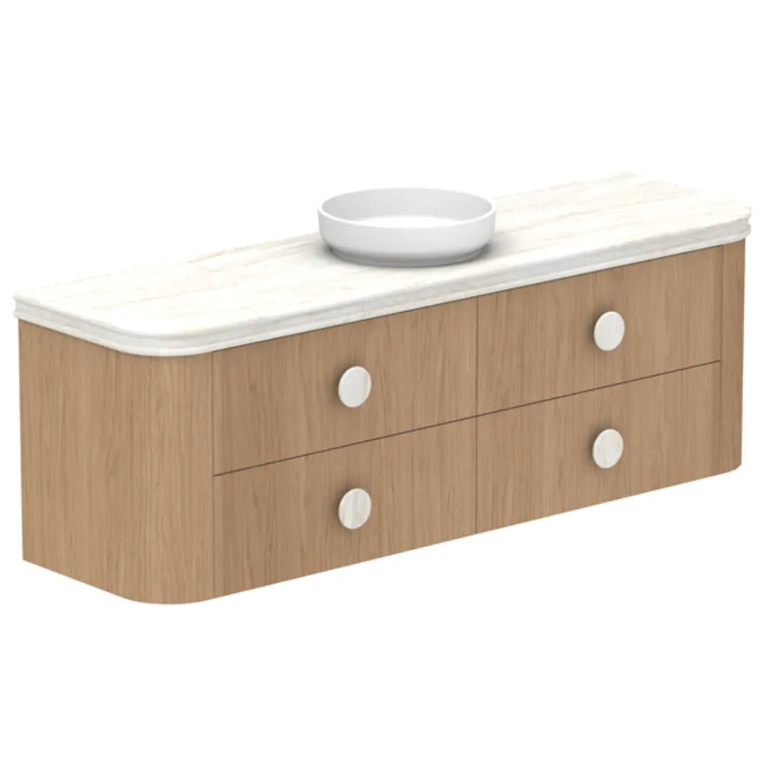 Thea Curved Vanity with 60mm Durasein Royale Benchtop ADP