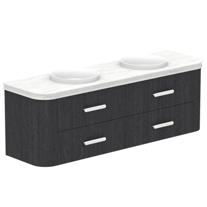 Thea Curved Vanity with 60mm Durasein Royale Benchtop ADP