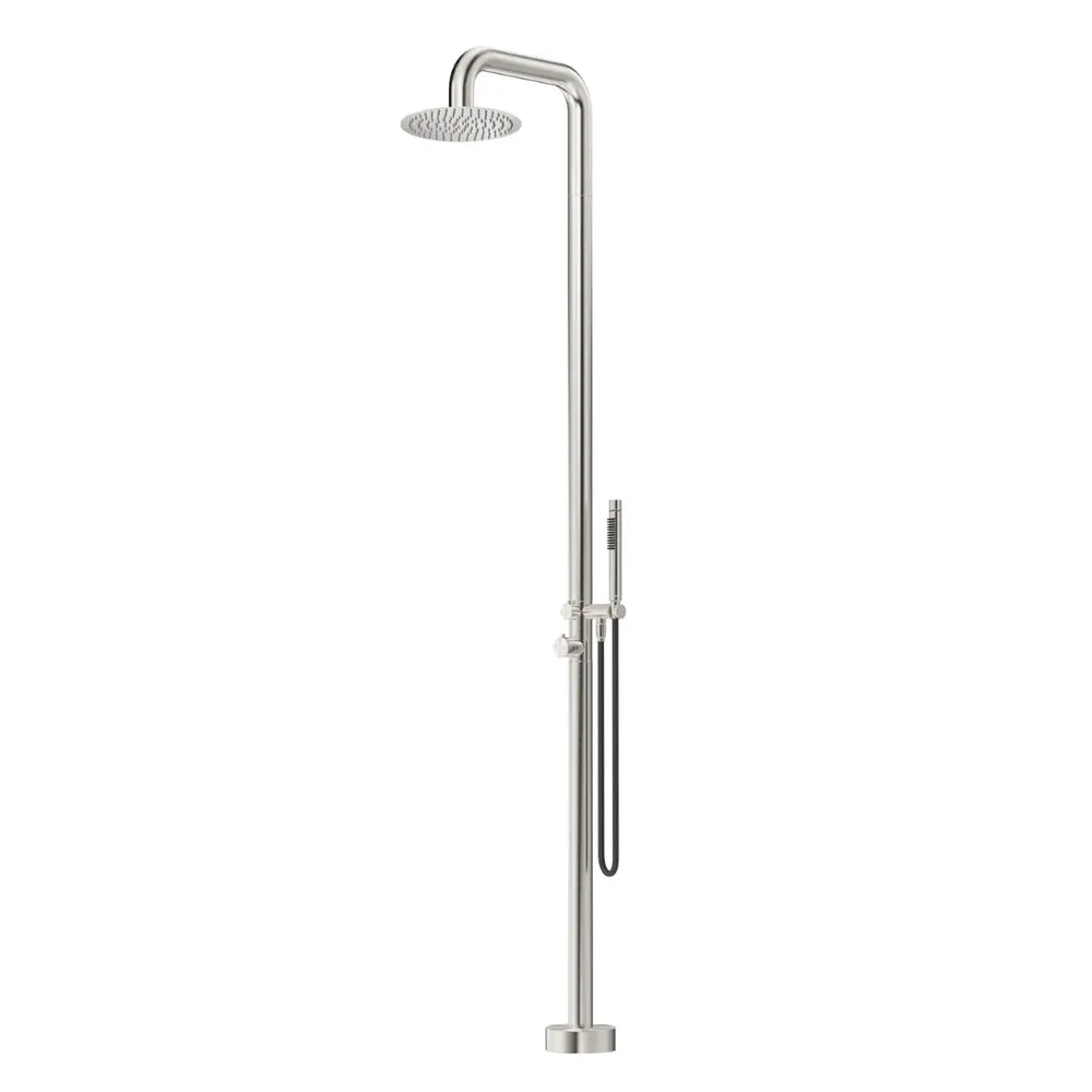 Mica Soft Square Freestanding Outdoor Shower Bella Vista