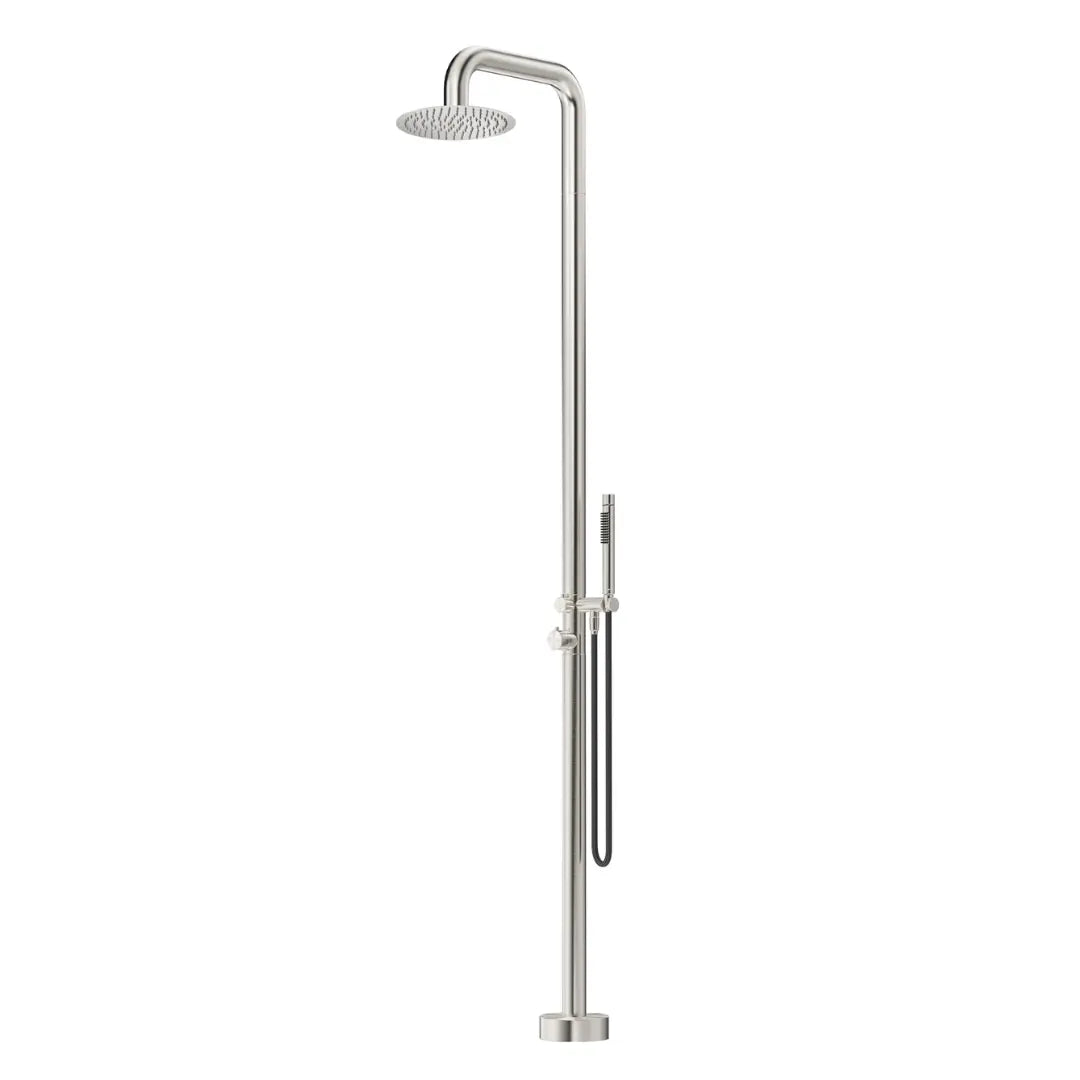 Mica Soft Square Freestanding Outdoor Shower Bella Vista