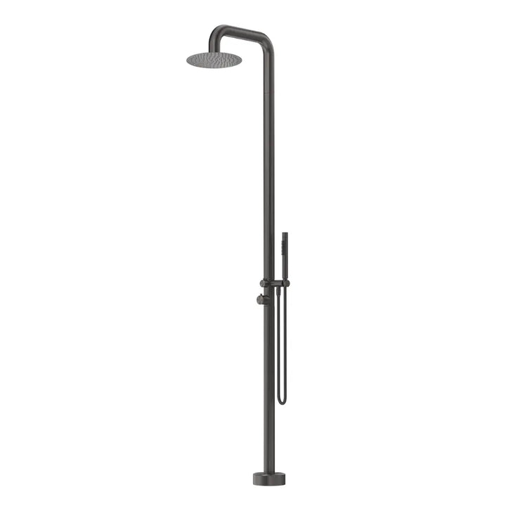 Mica Soft Square Freestanding Outdoor Shower Bella Vista