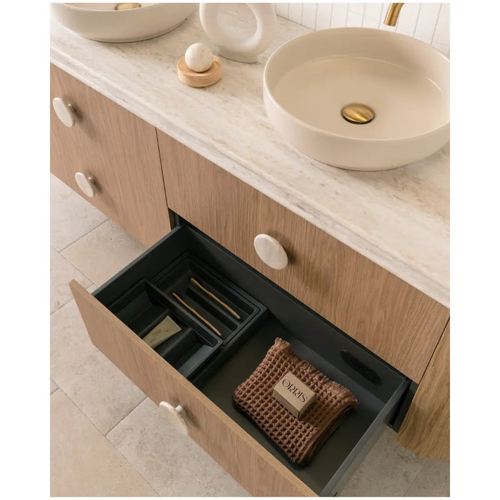 Thea Curved Vanity with 60mm Durasein Royale Benchtop ADP