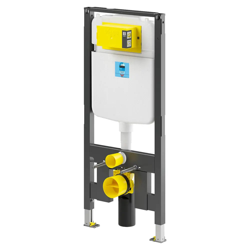 Viega Prevista Dry In-Wall Cistern and Frame for Wall Hung Pans Fienza