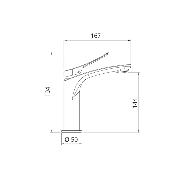 Verona Basin Mixer Oliveri
