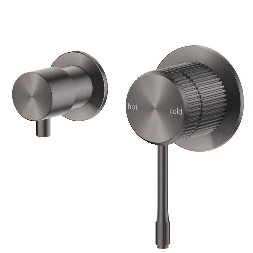 Mica Fluted Shower Mixer Diverter - Sideways Bella Vista