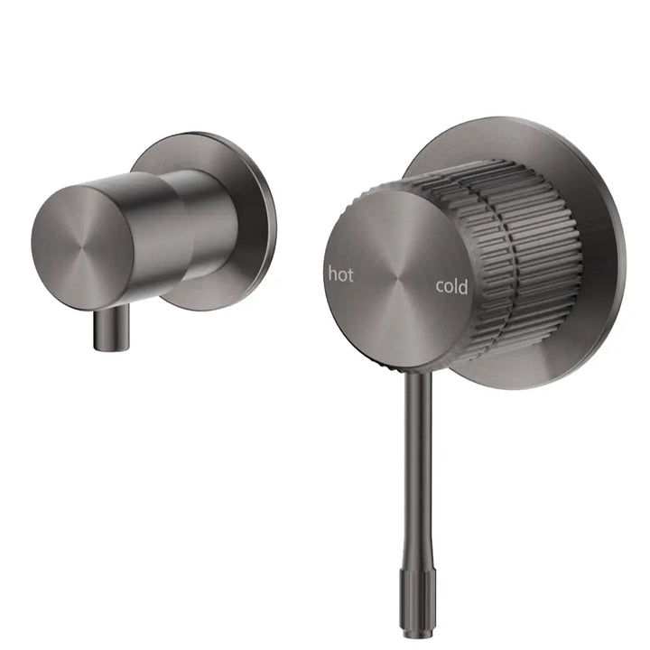 Mica Fluted Shower Mixer Diverter - Sideways Bella Vista