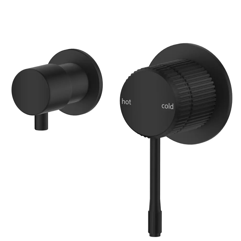 Mica Fluted Shower Mixer Diverter - Sideways Bella Vista