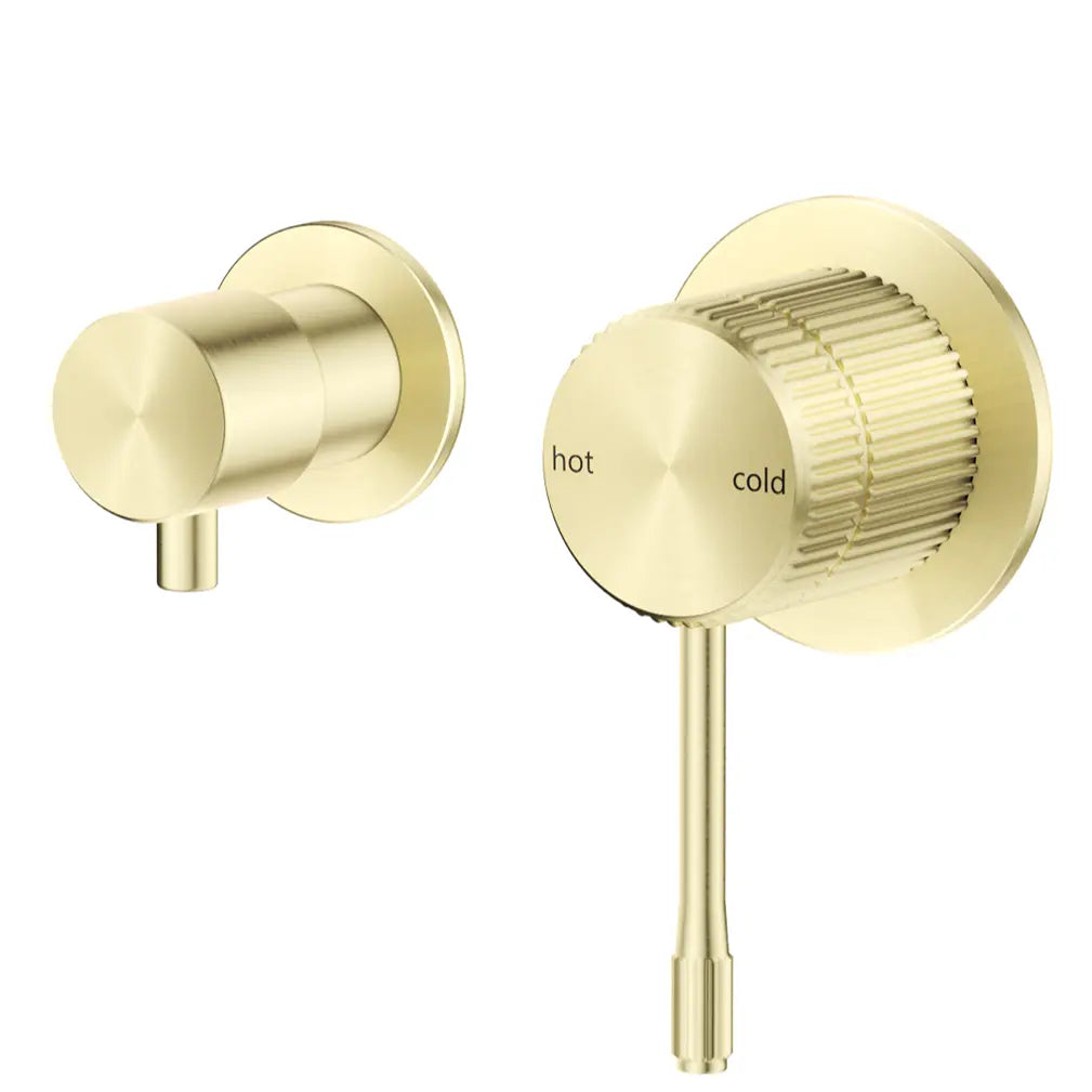 Mica Fluted Shower Mixer Diverter - Sideways Bella Vista