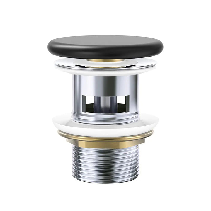 Pop-Up 32mm Overflow Basin Waste Flat Ceramic Cap, Various Finishes Fienza