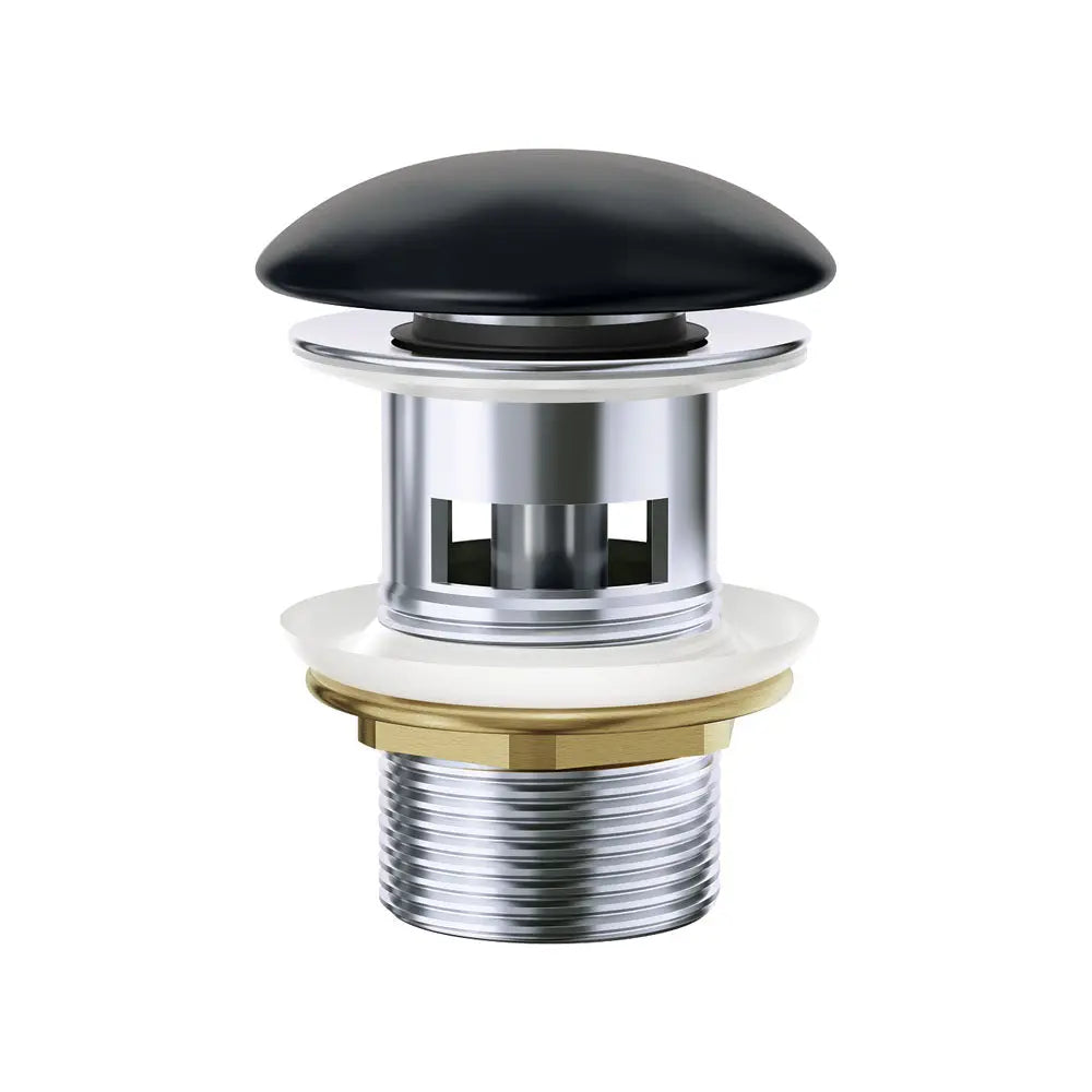 Pop Up Waste - Ceramic Cap 32mm with overflow, Various Finishes Fienza
