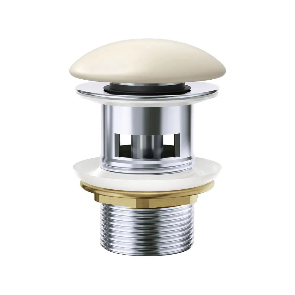 Pop Up Waste - Ceramic Cap 32mm with overflow, Various Finishes Fienza
