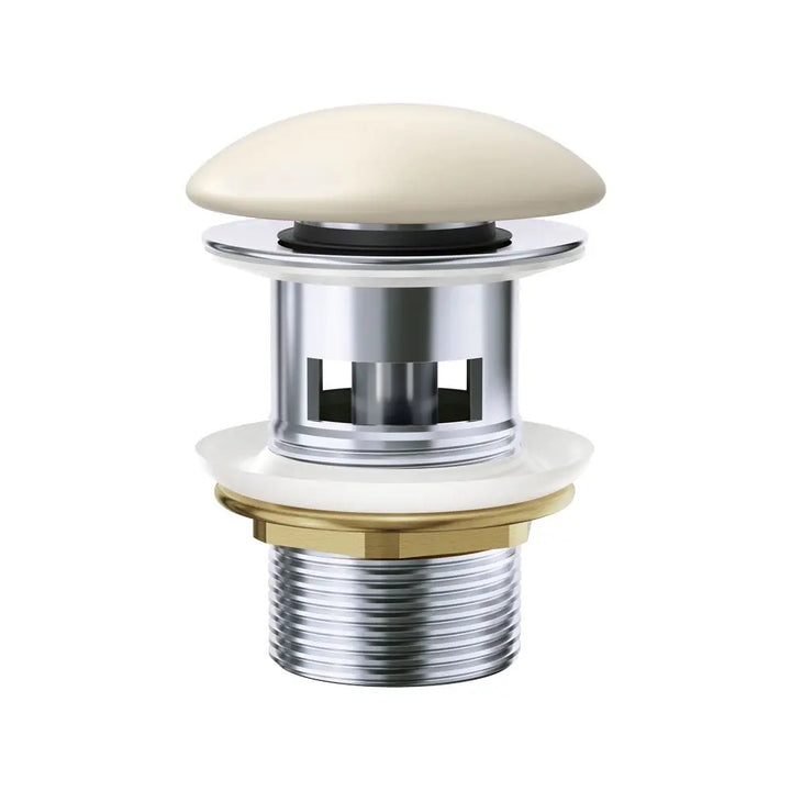 Pop Up Waste - Ceramic Cap 32mm with overflow, Various Finishes Fienza
