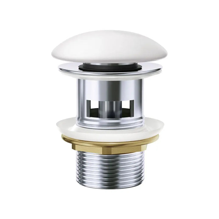 Pop Up Waste - Ceramic Cap 32mm with overflow, Various Finishes Fienza