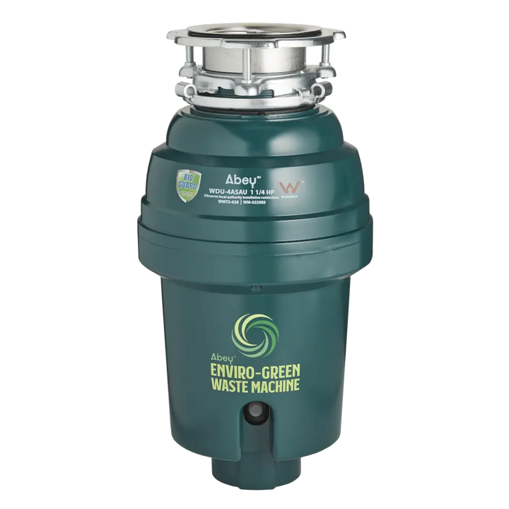 Abey Enviro-Green Waste Machine 1 ¼ HP Built-in Air Switch Abey
