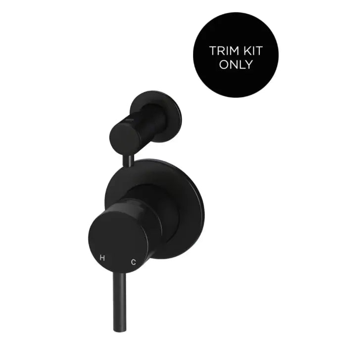 Round Diverter Mixer Trim Kit (In-wall Body Not Included) Meir