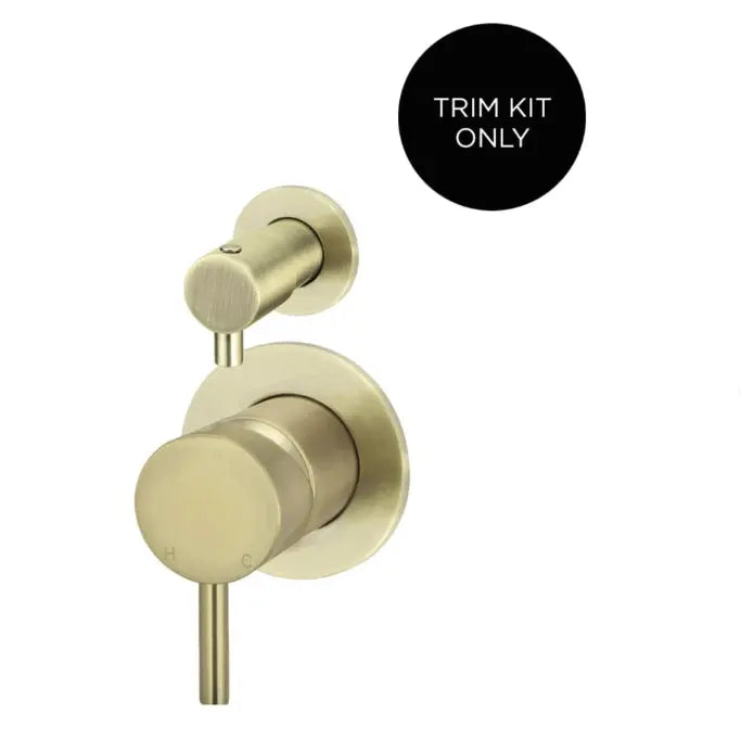 Round Diverter Mixer Trim Kit (In-wall Body Not Included) Meir