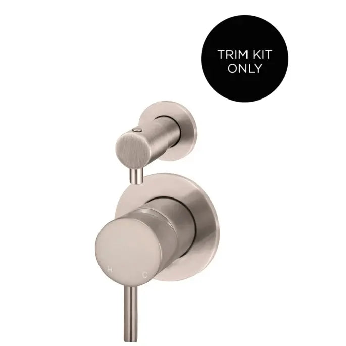 Round Diverter Mixer Trim Kit (In-wall Body Not Included) Meir