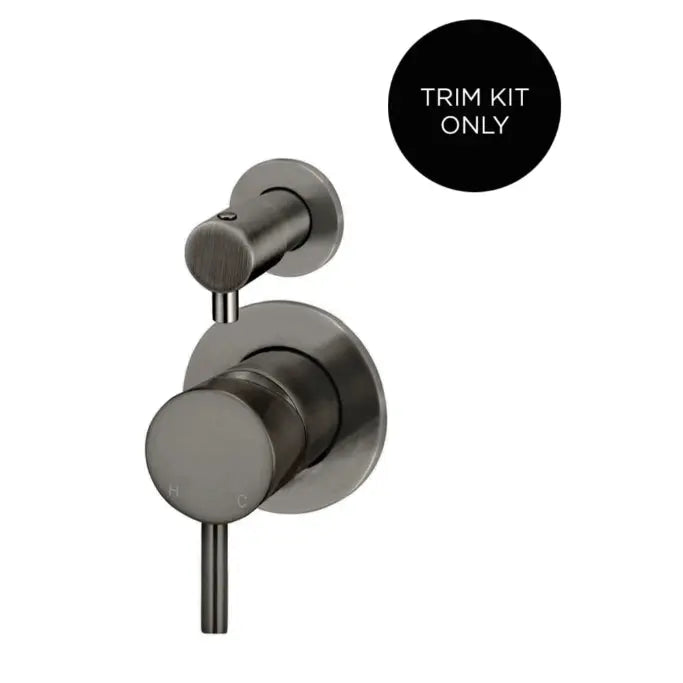 Round Diverter Mixer Trim Kit (In-wall Body Not Included) Meir