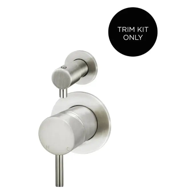 Round Diverter Mixer Trim Kit (In-wall Body Not Included) Meir