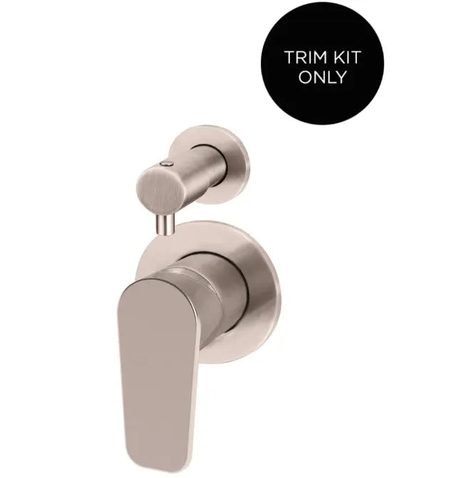 Round Diverter Mixer Paddle Trim Kit (In-wall Body Not Included) Meir