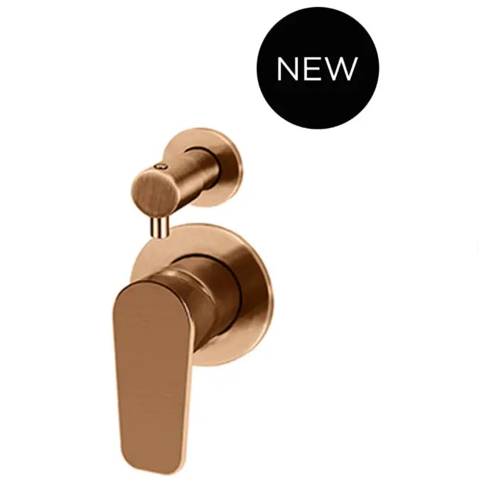 Round Diverter Mixer Paddle Trim Kit (In-wall Body Not Included) Meir