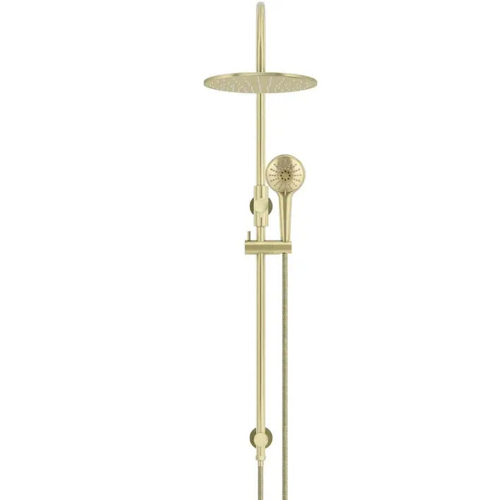 Round Gooseneck Shower Set with 300mm rose, Three-Function Hand Shower Meir