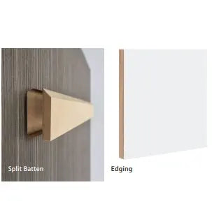 Marlowe Arch Mirror with Edge, 400 x 800mm Fienza