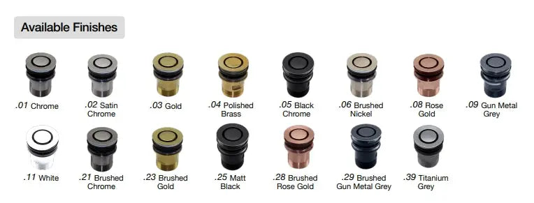 Bounty Pop Down Plug &amp; Waste 32/40 mm Art Australia