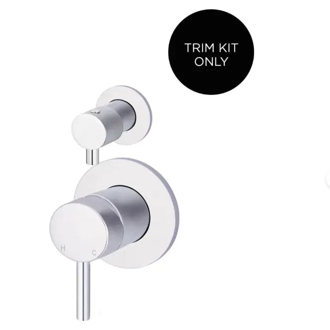 Round Diverter Mixer Trim Kit (In-wall Body Not Included) Meir