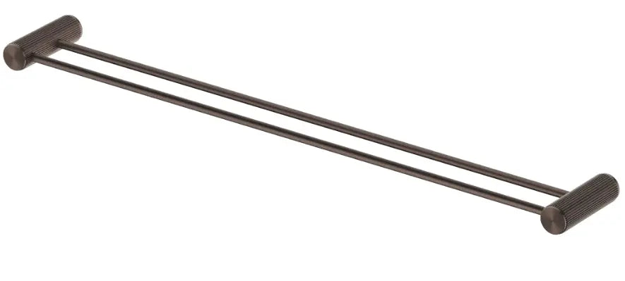 Mica Fluted Double Towel Rail 800mm Bella Vista