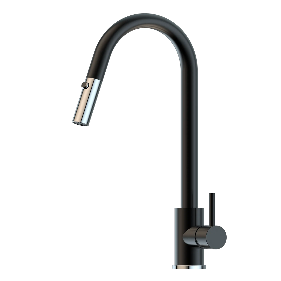 XACTA Maxi Retractable Pull Out Mixer with Dual Spray XpressFit by Suprema