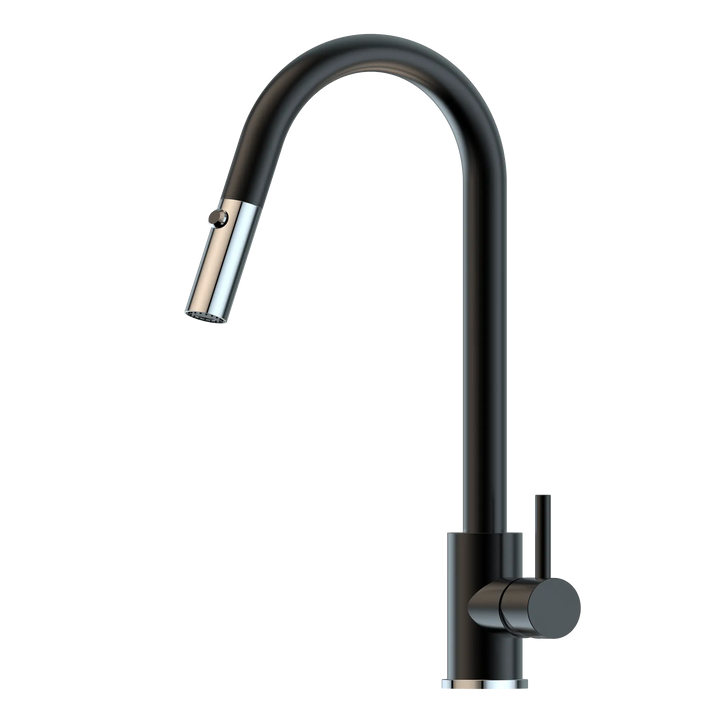 XACTA Maxi Retractable Pull Out Mixer with Dual Spray XpressFit by Suprema