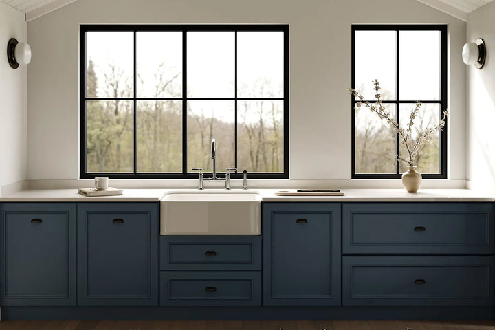York Bridge Kitchen Set With Hand Spray Nero tapware