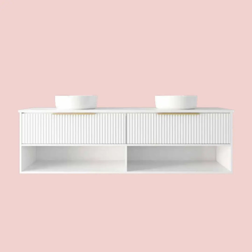 Merewether Wall Hung Vanity with top and basin Marquis