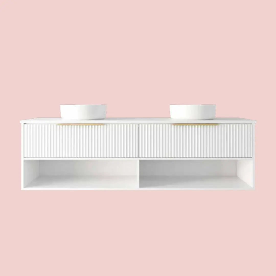 Merewether Wall Hung Vanity with top and basin Marquis