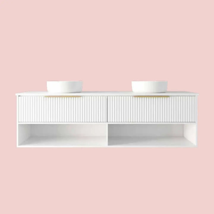 Merewether Wall Hung Vanity with top and basin Marquis