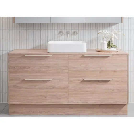 Delaware Vanity with Laminated top and above counter basin Timberline