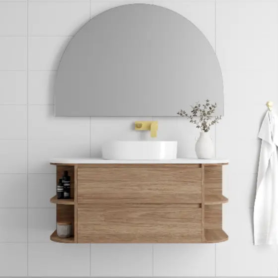 Avion Wall Hung Vanity with top and basin Marquis