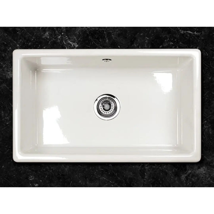 Shaws Inset 600 Fireclay Sink with overflow Shaws Sinks