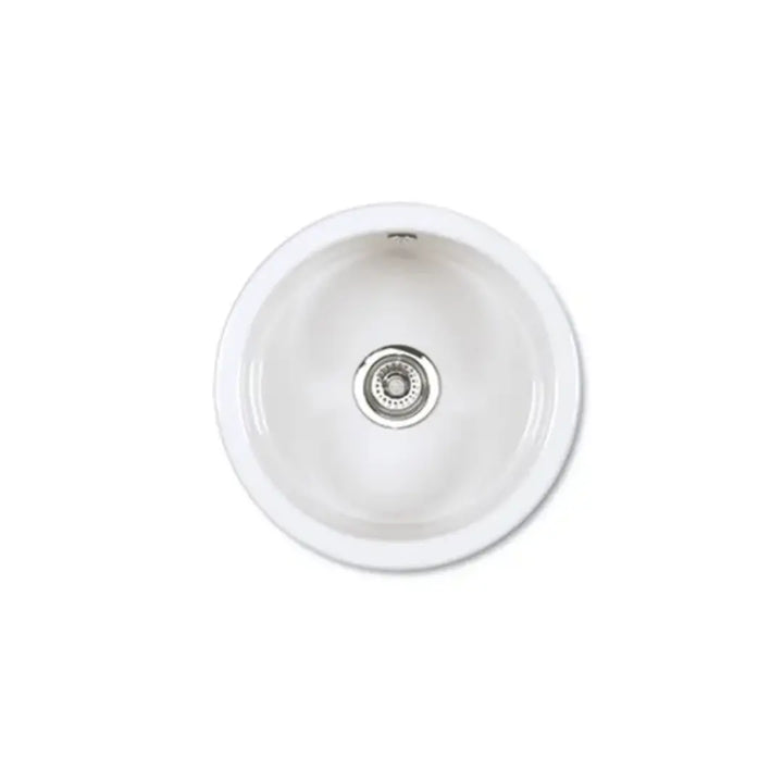 Shaws Round Fireclay Sink with overflow Shaws Sinks
