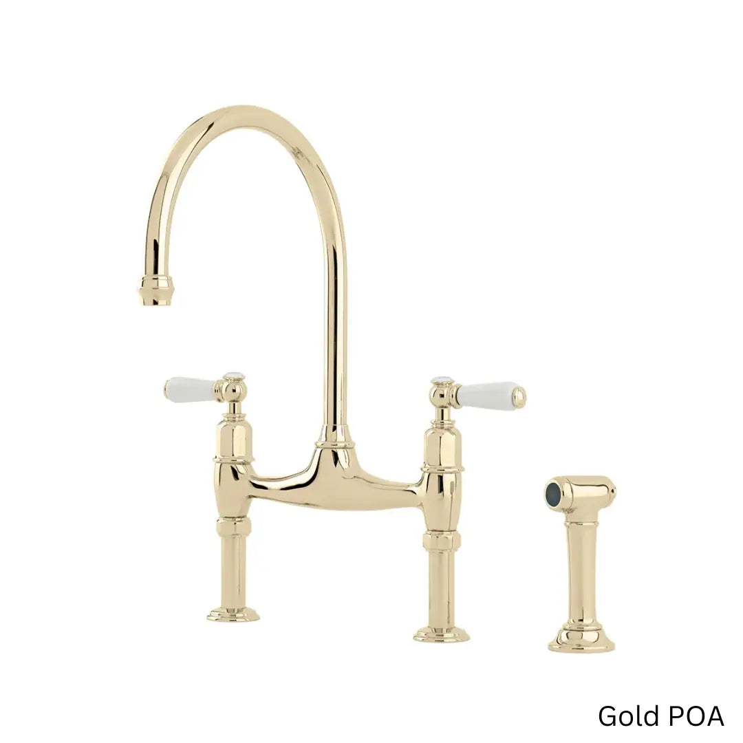 Pendleton Kitchen Mixer with Spray Rinse Perrin &amp; Rowe