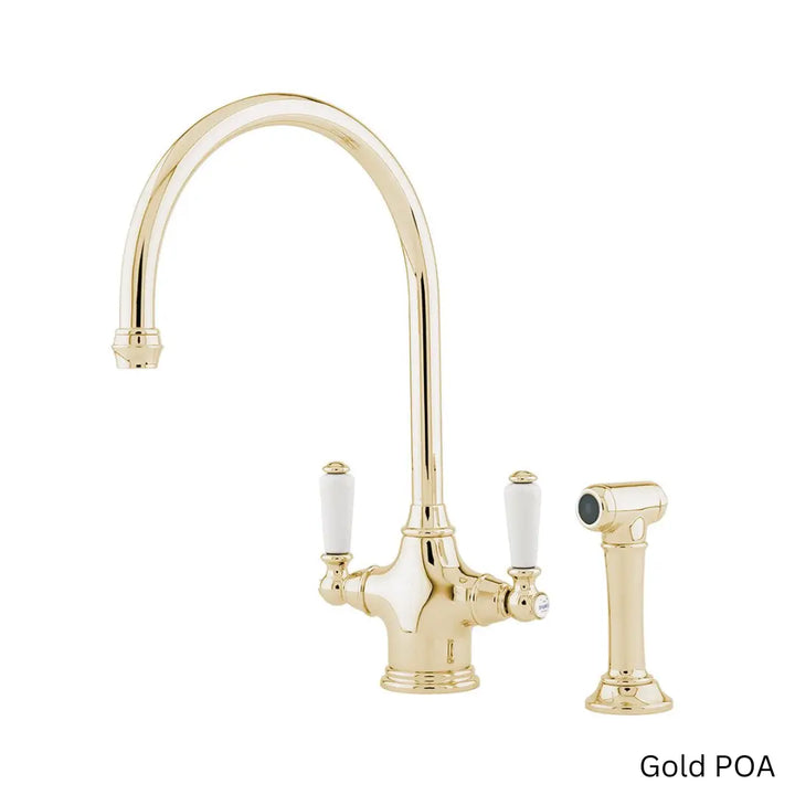Ribble Kitchen Mixer with Spray Rinse Perrin &amp; Rowe