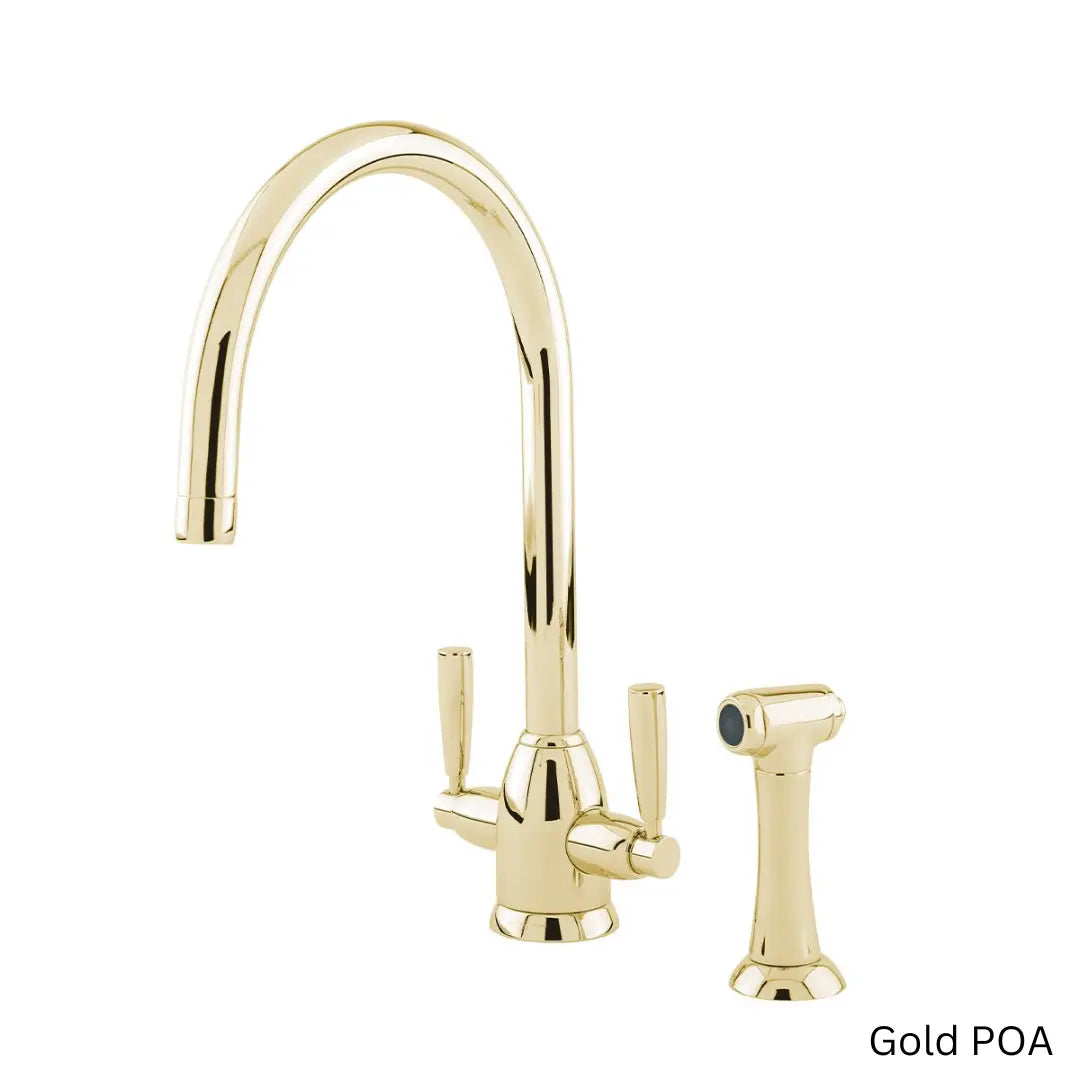 Silverdale Kitchen Mixer with Spray Rinse Perrin &amp; Rowe