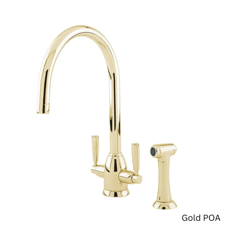 Silverdale Kitchen Mixer with Spray Rinse Perrin &amp; Rowe