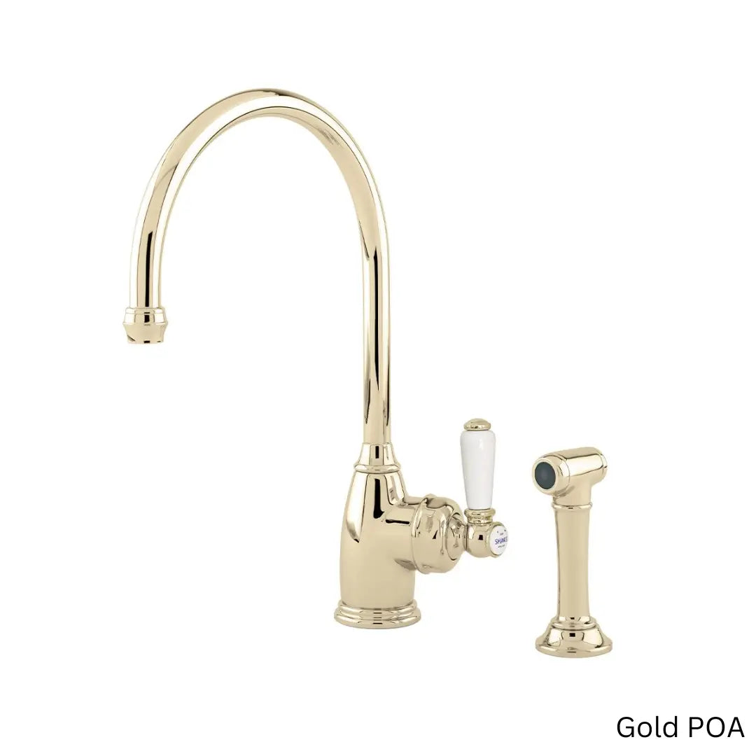Yarrow Kitchen Mixer with Spray Rinse Perrin &amp; Rowe