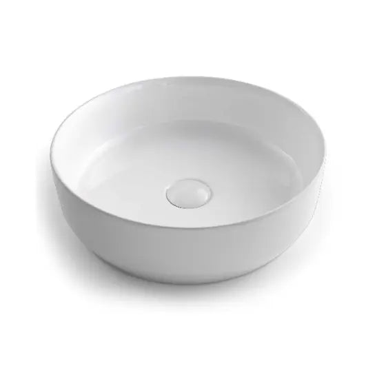 AURORA 385 white gloss Ceramic basin Seima